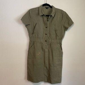 THEORY Army Style Dress